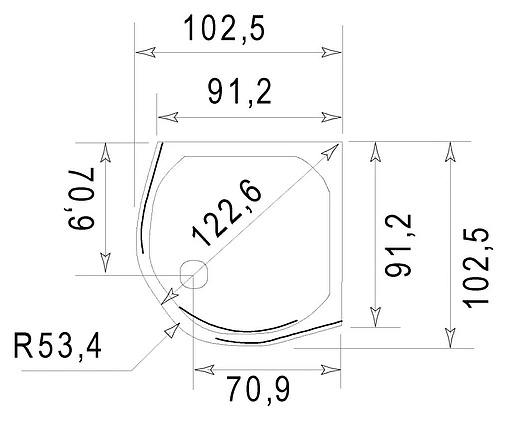 Поддон для душа Jacob Delafon Indigo E62406-00 Поддон для душа Jacob Delafon Indigo E62406-00