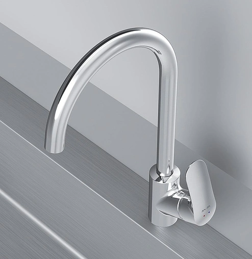 Смеситель для кухни Am.Pm Like хром F8007032