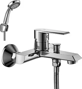 Смеситель для ванны Rossinka хром RS28-31, 1