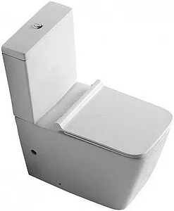 Унитаз-компакт безободковый Logan L2С New белый 00331874+00331873 Унитаз-компакт безободковый Logan L2С New белый 00331874+00331873, 1