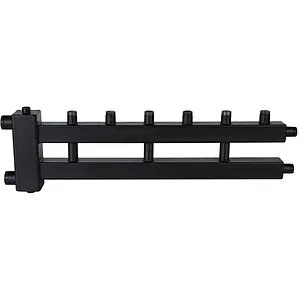 Распределительный коллектор 4 контура с гидрострелкой 1½"н x 1"н Rommer RDG-0018-014034 Распределительный коллектор 4 контура с гидрострелкой 1½"н x 1"н Rommer RDG-0018-014034, 1