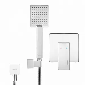 Смеситель для душа скрытого монтажа Swedbe Platta хром 5534, 3