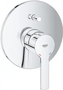 Смеситель для ванны скрытого монтажа Grohe Lineare хром 19297001 Смеситель для ванны скрытого монтажа Grohe Lineare хром 19297001, 1
