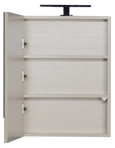 Шкаф-зеркало Aquanet Нота 58 L светлый дуб 00158856