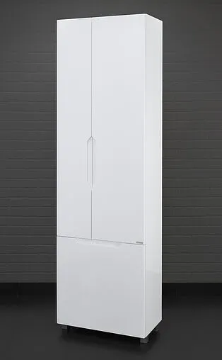 Шкаф-пенал напольный Домино Optima 60 белый DO1908P