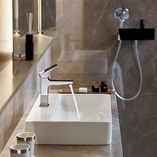 Смеситель для раковины Hansgrohe Metropol 100 хром 32500000 Смеситель для раковины Hansgrohe Metropol 100 хром 32500000