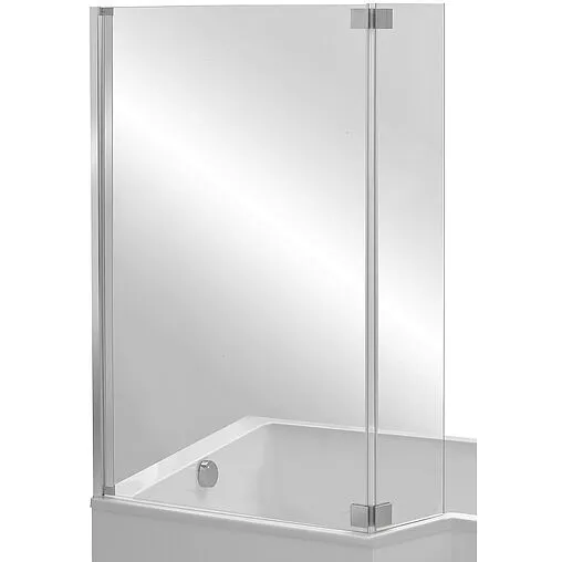 Шторка на ванну 1100мм прозрачное стекло Jacob Delafon Bain Douche NEO E4930-GA