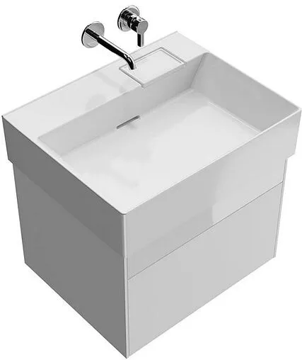 Тумба под умывальник подвесная Kerama Marazzi Logica 60 белоснежный LOG.60.2\WHT