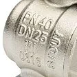 Кран шаровый с американкой угловой 1"в x 1"н Stout ГОСТ Р 59553-2021 SVB-0008-200025
