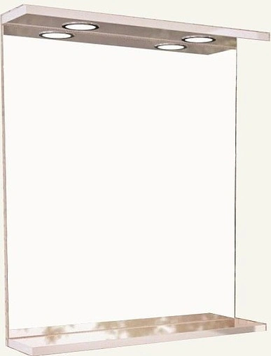 Зеркало с подсветкой Comforty К-60 белый 00003120320CF