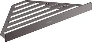 Полка Hansgrohe AddStoris шлифованный чёрный хром 41741340 Полка Hansgrohe AddStoris шлифованный чёрный хром 41741340, 1