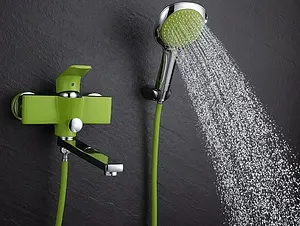 Смеситель для ванны с длинным изливом D&K Berlin Humboldt зелёный/хром DA1433312 Смеситель для ванны с длинным изливом D&K Berlin Humboldt зелёный/хром DA1433312, 5