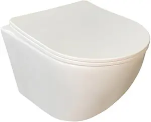 Унитаз подвесной безободковый Comforty белый 103 Унитаз подвесной безободковый Comforty белый 103, 1