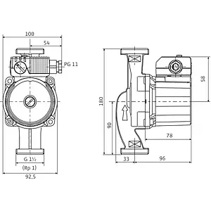 Насос циркуляционный Wilo Star-STG 25/4 4050265 Насос циркуляционный Wilo Star-STG 25/4 4050265, 2
