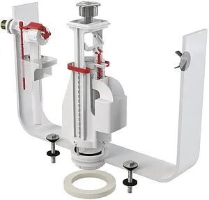 Комплект арматуры для бачка двухрежимный ½" латунь боковой AlcaPlast SA08AK ½" Комплект арматуры для бачка двухрежимный ½" латунь боковой AlcaPlast SA08AK ½", 1