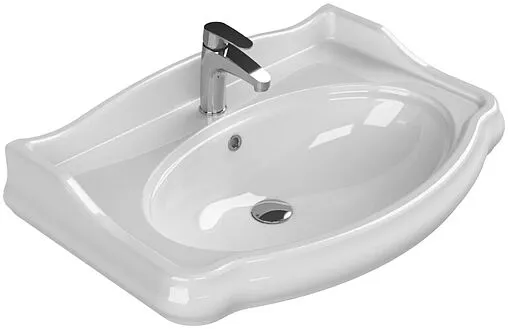Раковина CeraStyle Виктория 80 белый 030300-u-01