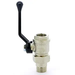 Кран шаровый с американкой ½"в x ½"н Bugatti New Jersey 09200003, 4