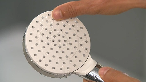 Лейка ручного душа Hansgrohe Crometta 100 Mono EcoSmart хром/белый 26333400