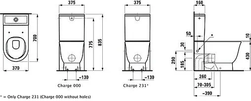 Чаша унитаза Laufen New Classic белый 8.2485.8.000.000.1 Чаша унитаза Laufen New Classic белый 8.2485.8.000.000.1
