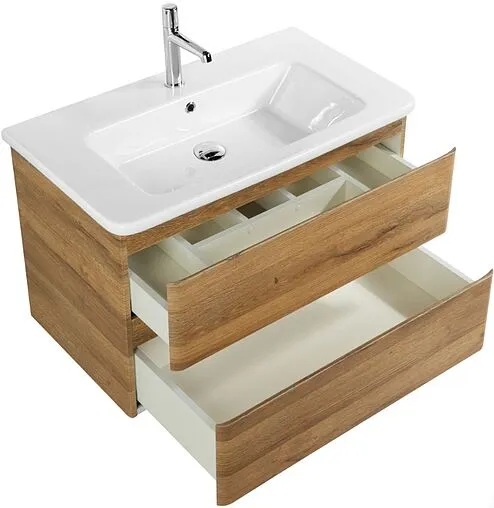 Тумба под умывальник подвесная BelBagno ALBANO-CER 105 Rovere Rustico ALBANO-CER-1050-2C-SO-RR