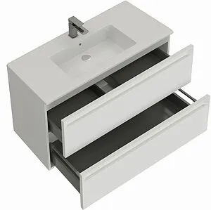 Тумба-умывальник подвесной Allen Brau Eclipse 2.0 100 белый 1.E1003.WM 2.0+, 3