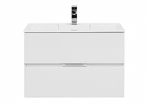 Тумба под умывальник подвесная Aquanet Алвита 80 белый 00235339, 5