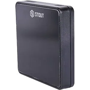 Проводной комнатный датчик Stout C-7p черный STE-0101-007002, 3