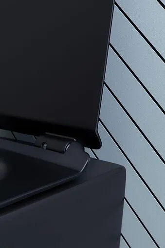 Унитаз подвесной безободковый Aquanet Cetus-BW Rimless черный матовый CETUS-BW