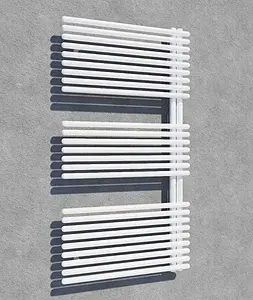 Полотенцесушитель электрический лесенка Lazzarini E-Garda 1132x600 600W белый 389057, 2