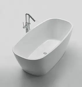 Ванна акриловая отдельностоящая BelBagno 150x76 без перелива  BB72-1500-W0, 3
