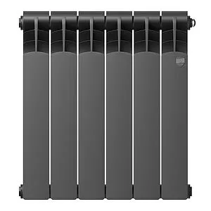 Радиатор биметаллический 6 секций Royal Thermo Revolution Bimetall 500 2.0 Noir Sable RTRBNS250006 Радиатор биметаллический 6 секций Royal Thermo Revolution Bimetall 500 2.0 Noir Sable RTRBNS250006, 2