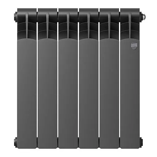 Радиатор биметаллический 6 секций Royal Thermo Revolution Bimetall 500 2.0 Noir Sable RTRBNS250006 Радиатор биметаллический 6 секций Royal Thermo Revolution Bimetall 500 2.0 Noir Sable RTRBNS250006