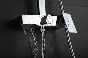 Душевая система со смесителем для ванны Lemark Tropic хром LM7005C Душевая система со смесителем для ванны Lemark Tropic хром LM7005C, 3