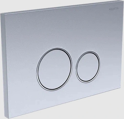 Клавиша смыва для унитаза Aquatek KDI-0000019 кнопки/хром матовый, кольца/хром глянцевый Клавиша смыва для унитаза Aquatek KDI-0000019 кнопки/хром матовый, кольца/хром глянцевый