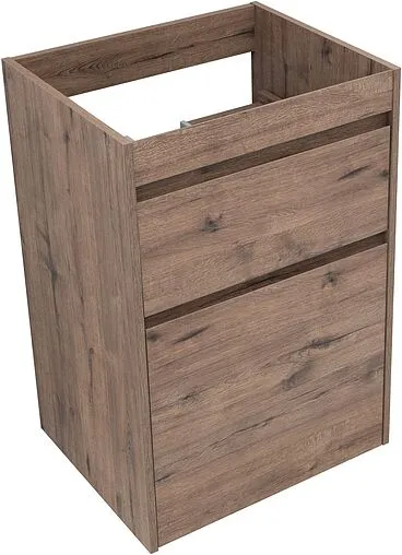 Тумба под умывальник напольная Aquanet Токио 58 дуб веллингтон 00333648