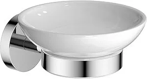 Мыльница Aquatek Бетта хром/белый AQ4603CR Мыльница Aquatek Бетта хром/белый AQ4603CR, 1