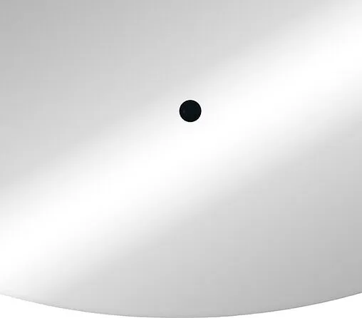 Зеркало с подсветкой Continent Best Led 65 с бесконтактным сенсором чёрный ЗЛП606