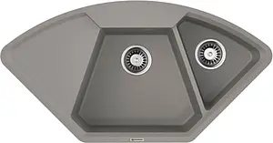 Мойка кухонная Omoikiri Yonaka 98-C-GR leningrad grey 4993714, 1