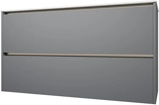 Тумба под умывальник подвесная Allen Brau Activity 120 платина/олива браш 1.34015.PGM