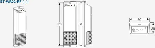 Коммутационный радиомодуль 1 зона НЗ 230В WATTS BT-WR02-RF FREE 10079436