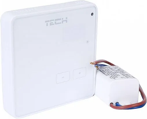 Беспроводной комнатный терморегулятор для контроллера ST-L-8e TECH ST-R-8z белый WG.11.0540