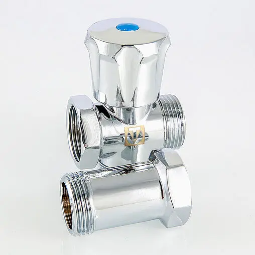 Вентиль регулирующий трехпроходной ¾&quot;н x ¾&quot;н x ¾&quot;в хром Valtec VT.230.N.05