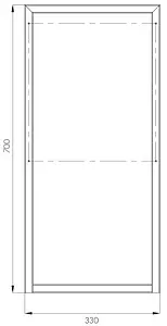 Ножки мебельные Aquaton Лофт Урбан чёрный матовый 1A255303LQX70, 2