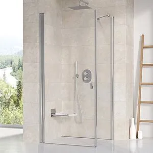 Боковая стенка 900мм прозрачное стекло Ravak Chrome CPS-90 9QV70U00Z1, 3