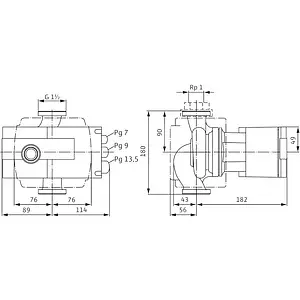 Насос циркуляционный Wilo Stratos 25/1-10 2103615 Насос циркуляционный Wilo Stratos 25/1-10 2103615, 2
