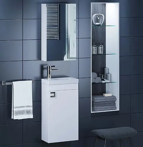 Тумба-умывальник подвесная Uperwood UPD Vizo 40 белый 291020251