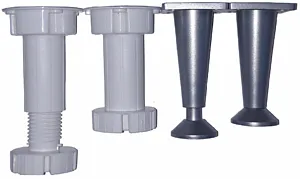 Тумба-умывальник напольная Айсберг Радуга 50 белый DA1140TR+46200081927581, 5