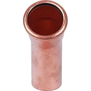 Отвод пресс однораструбный 35мм угол 45° Sanha 6040 1604035, 3