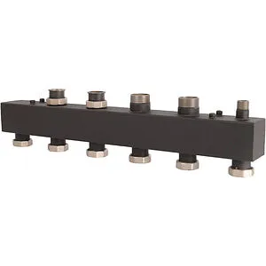 Коллектор распределительный 4 контура 1½&quot;н x 1½&quot;нг Rommer Compact RDG-0017-004034, 1