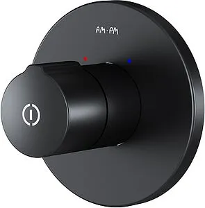 Смеситель для душа скрытого монтажа Am.Pm X-Joy чёрный матовый F85A65722 Смеситель для душа скрытого монтажа Am.Pm X-Joy чёрный матовый F85A65722, 1